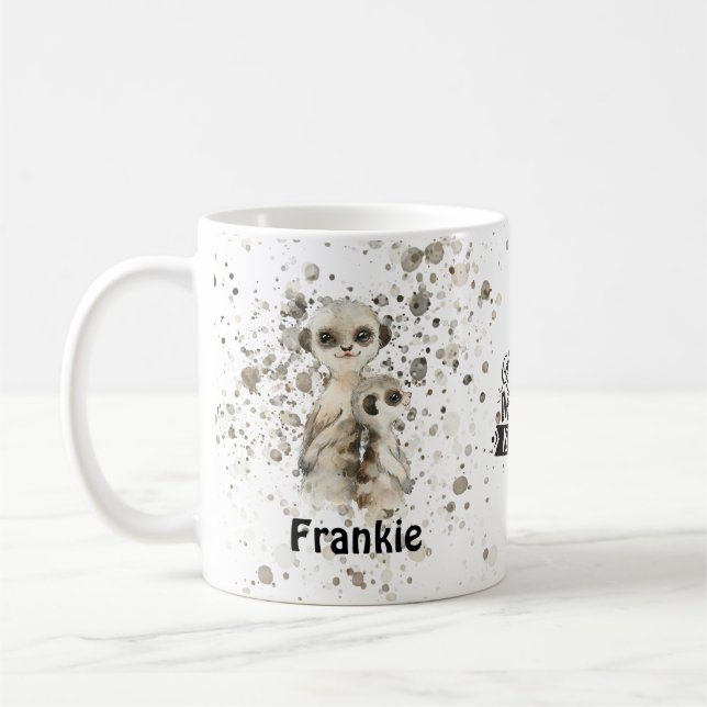 Meerkats Kaffeetasse (Links)