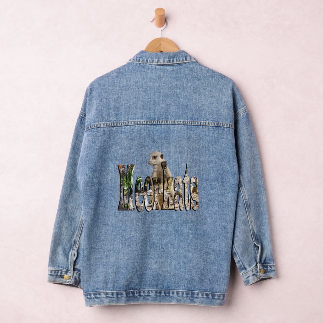 Meerkats, Ladys Denim Jacket Jeansjacke (Hangar)