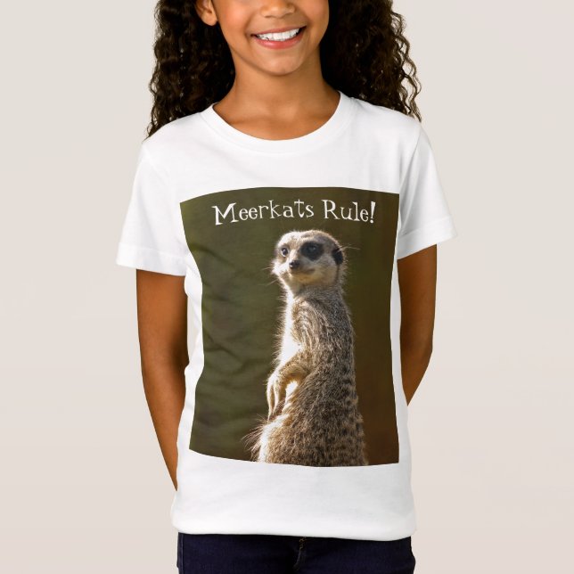 Meerkats Regel! T - Shirt (Vorderseite)
