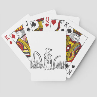 Meerkats Spielkarten