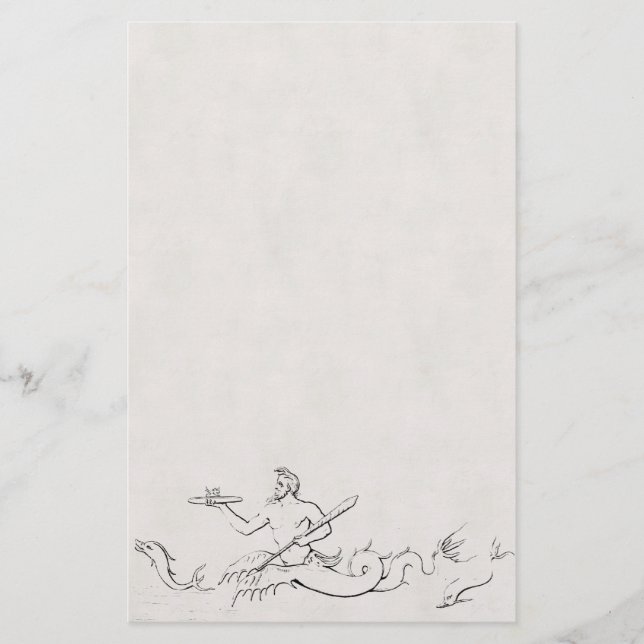 Meermann Briefpapier (Vorderseite)