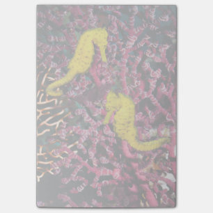 Meerpferd Hippocampus Taeniopterus Post-it Klebezettel
