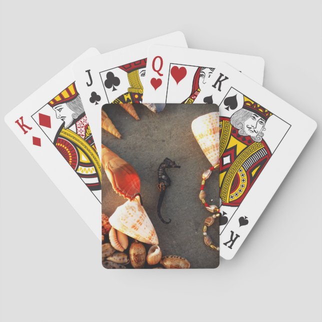 Meerpferd Spielkarten (Rückseite)