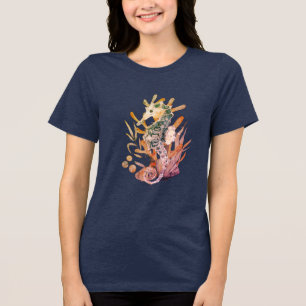 Meerpferd Tri-Blend Shirt