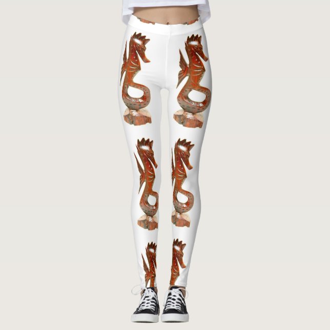 Meerpferde Leggings (Vorderseite)