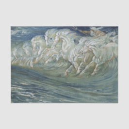 Meerpferde Seidenpapier