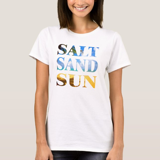 Meersand Sonnenstraße T-Shirt (Vorderseite)