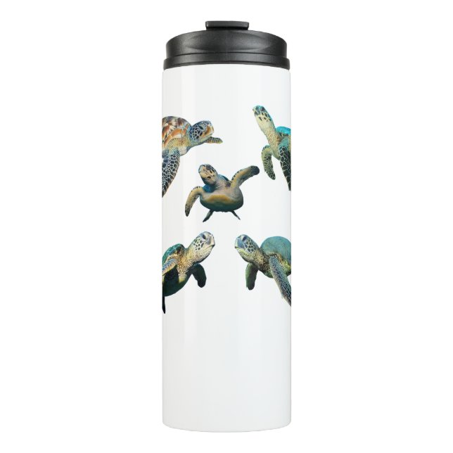 Meerschildkrötenleak Proof Thermal Tumbler Thermosbecher (Vorderseite)