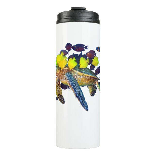 Meerschildkrötenleak Proof Thermal Tumbler Thermosbecher (Vorderseite)