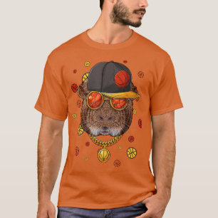 Meerschweinchen Basketball Team Bball Spieler Trai T-Shirt