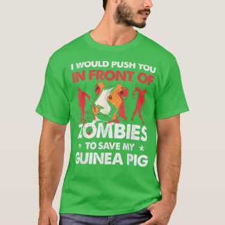 Meerschweinchen-Design für ein Meerschweinchen-Lie T-Shirt