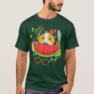 Meerschweinchen exotische Früchte Sommerferien Tro T-Shirt