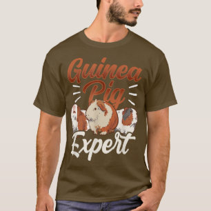 Meerschweinchen-Experte Tierliebhaber Haustier Süß T-Shirt