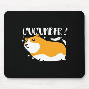 Meerschweinchen Gurke   Süßes Meerschweinchen   Co Mousepad