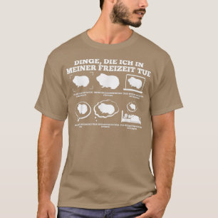 Meerschweinchen-Haustier T-Shirt
