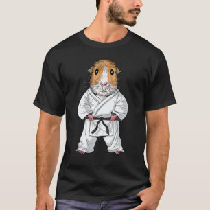 Meerschweinchen Karate Ninja Jiu-Jitsu Taekwondo K T-Shirt