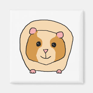 Meerschweinchen-Karikatur Magnet