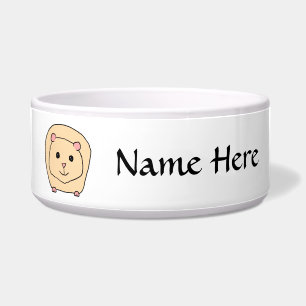 Meerschweinchen-Karikatur Napf