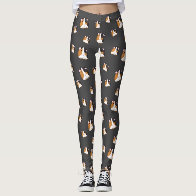 Meerschweinchen-Leggings Leggings (Vorderseite)