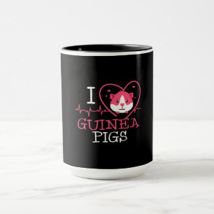 Meerschweinchen Liebe Nagetier   Herzschlag Meersc Tasse