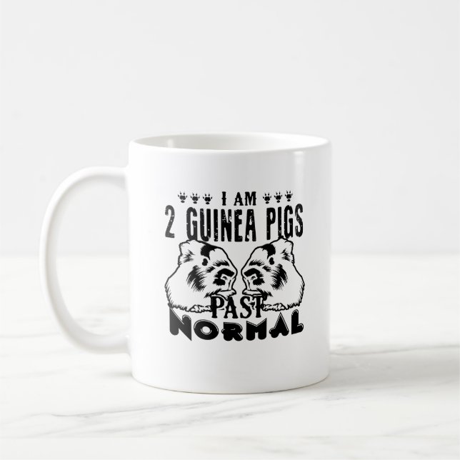 Meerschweinchen-Liebhaber-Tasse Kaffeetasse (Links)