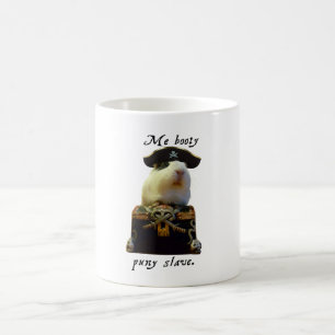 Meerschweinchen-lustiger Pirat Kaffeetasse