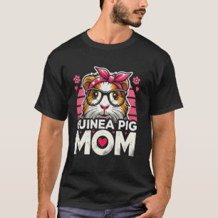 Meerschweinchen-Mama Cavy-Tierliebhaber Muttertag T-Shirt