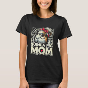 Meerschweinchen-Mama Cavy-Tierliebhaberin Mutterta T-Shirt