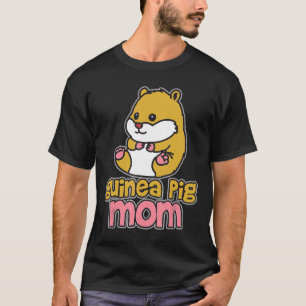 Meerschweinchen-Mama Süßes Tier Mutter  T-Shirt