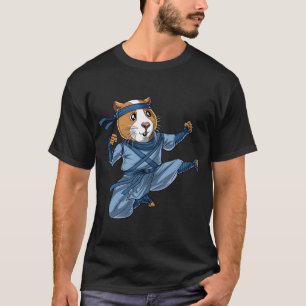 Meerschweinchen-Ninja T-Shirt