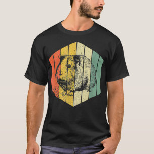 Meerschweinchen Retro Vintage Meerschweinchen Tier T-Shirt