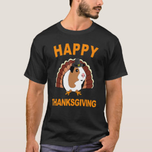 Meerschweinchen Thanksgiving Meerschweinchen T-Shirt