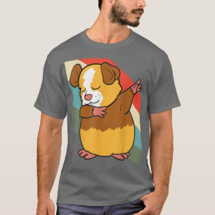 Meerschweinchen Tier Dabbing Dab Tanz T-Shirt