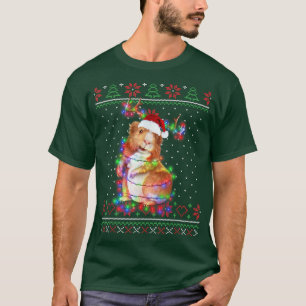 Meerschweinchen Tier hässlicher Pullover Weihnacht