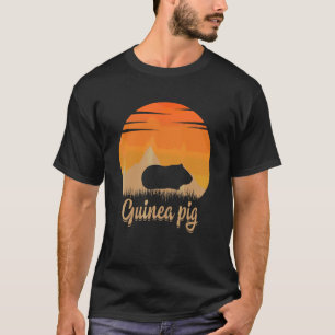 Meerschweinchen Tier Heiß Im Mounta In Der Natur T-Shirt