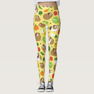 Meerschweinchen und ihre Leckereien Leggings