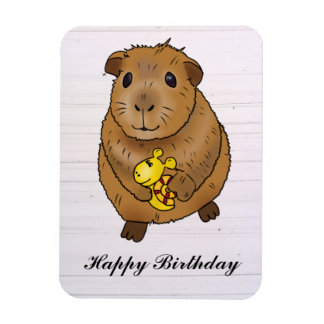 Meerschweinchen und Schnecke Magnet