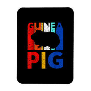 Meerschweinchen - Vintage Ich liebe mein Meerschwe Magnet