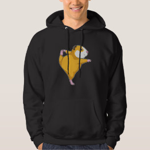 Meerschweinchen Yoga Fitness Sport Hoodie