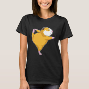 Meerschweinchen Yoga Fitness Sport T-Shirt