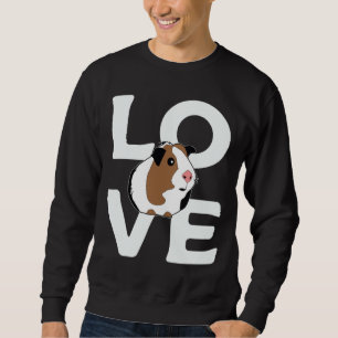 Meerschweinchenliebhaber Tier Funny Mädchen Frauen Sweatshirt