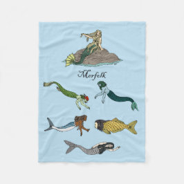 Meervolk Fleecedecke