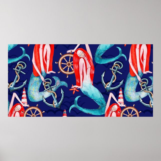 Meerwasser Poster (Vorne)