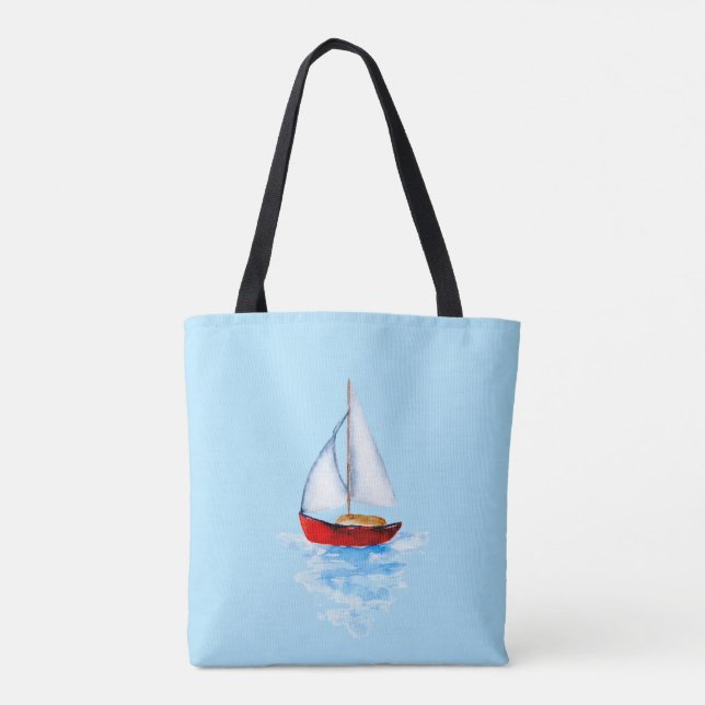 Meerwasser von Sailboat (Rückseite)