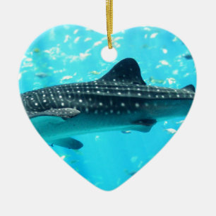 Meerwasserchic Stilvoll Cooler Blauwal-Hai Keramikornament