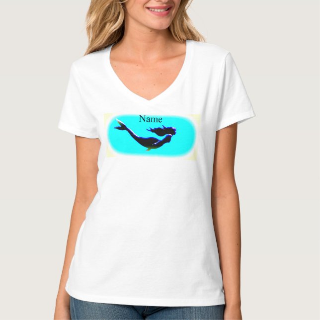Meerwasserschwimmbad T - Shirt (Vorderseite)