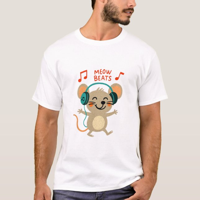 Meet Max the Mouse T-Shirt (Vorderseite)