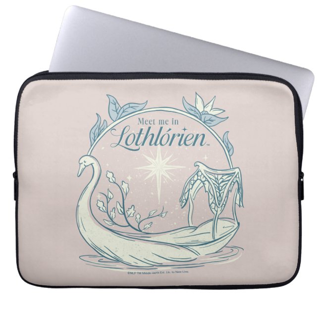 Meet me in LOTHLORIEN™ - Swan Boat Laptopschutzhülle (Vorderseite)