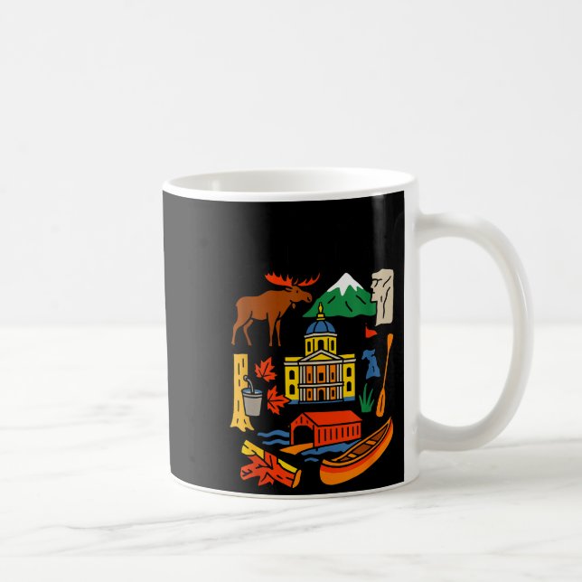 Meet Me In New Hampshire - Cute Us State Travel Re Kaffeetasse (Rechts)
