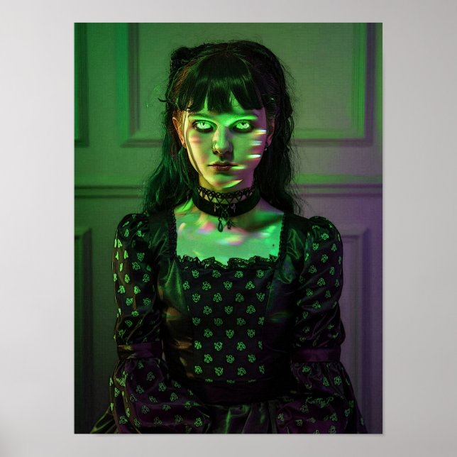 "Meet the Family: Karla" Plakat Wand an Wand Kunst (Vorne)